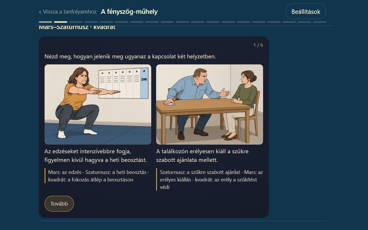 Fényszög műhely
